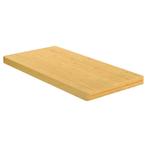 vidaXL Snijplank 100x50x4 cm bamboe, Huis en Inrichting, Verzenden, Nieuw