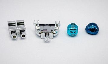Lego Minifigurine - Star Wars - Chrome Silver Admiral Thrawn