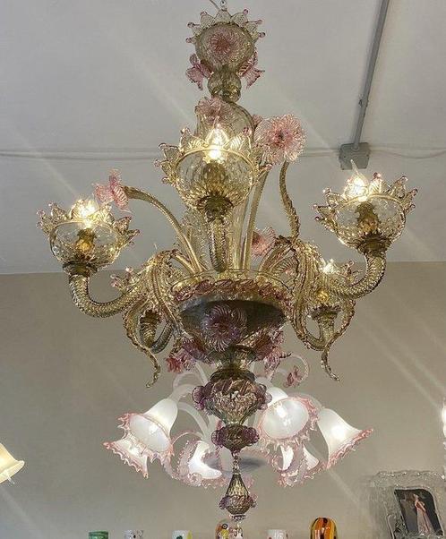 Lustre - Verre de Murano, Antiek en Kunst, Antiek | Verlichting