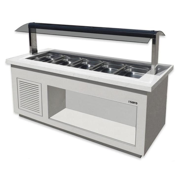 Gekoeld Buffet | PREMIUM LINE | Wit | 0°C/+10°C | Statisch, Articles professionnels, Horeca | Équipement de cuisine, Envoi