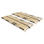 vidaXL Lattenbodems 2 st met 28 latten 7 zones 90x200 cm, Verzenden, Nieuw