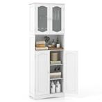 Tweedekans | Coast Kast - Verstelbaar - MDF & Glas - 60 x 30, Ophalen of Verzenden, Nieuw