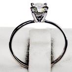 Zonder minimumprijs - Verlovingsring - 14 karaat Witgoud -, Handtassen en Accessoires, Antieke sieraden