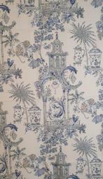 300x280 cm! NIEUW exclusieve Art Deco-stof met antieke