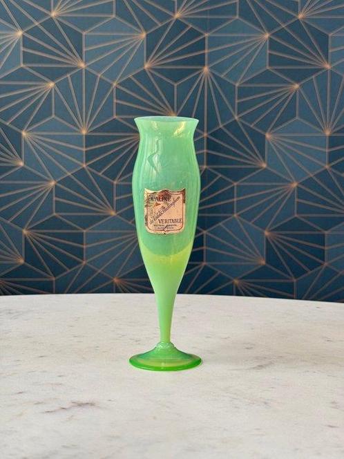 de Rupel, Boom - Vaas - Opaline glas, Uraniumglas - Ouraline, Antiek en Kunst, Antiek | Glaswerk en Kristal
