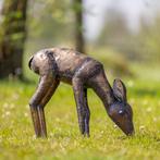 Sculptuuur voor buiten, Metalen hert - 500 mm - Metaal -