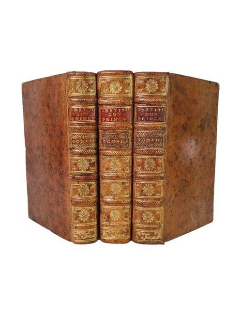Jacques Joseph Duguet - Institution dun Prince, ou traité, Antiek en Kunst, Antiek | Boeken en Manuscripten