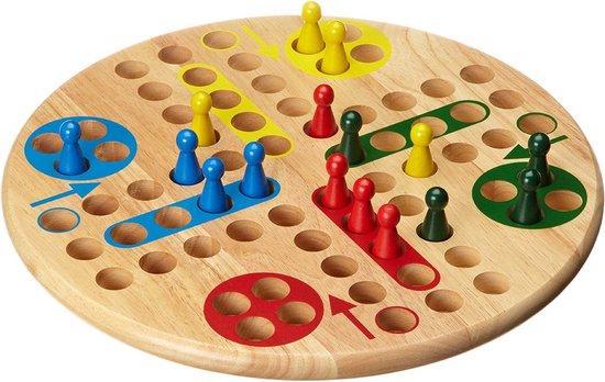 Philos Ludo (grote uitvoering) (Bordspellen & Puzzels), Kinderen en Baby's, Speelgoed | Kinderpuzzels, Nieuw, Verzenden