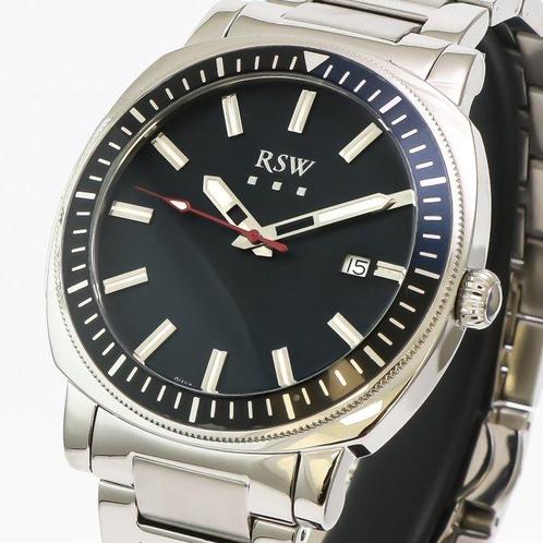 RSW - Swiss Watch - RSWM117-SS-9 - Zonder Minimumprijs -, Handtassen en Accessoires, Horloges | Heren