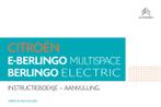 Citroën E-Berlingo Multispace Berlingo Electric Handlei