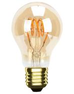 LED Filament E27 Peer dimbaar Amber 4W 2200K, Huis en Inrichting, Nieuw, E27 (groot), Verzenden