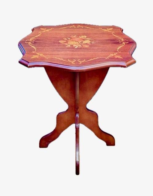 Table dappoint - Style Louis XV Nature morte de fleurs -, Antiek en Kunst, Curiosa en Brocante
