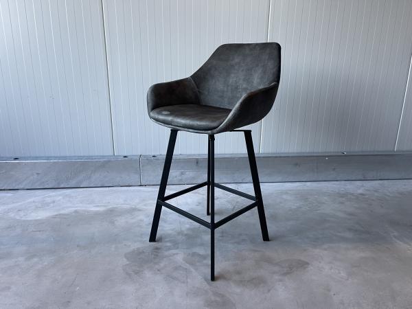 Veiling - Barkruk ZH65 Roy (set van 4) Velvet - Velours - Gr, Huis en Inrichting, Stoelen, Nieuw