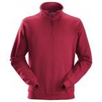 Snickers 2818 sweat-shirt demi-zippé - 1600 - chili red -