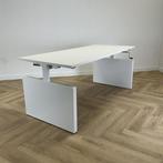 slinger bureau 180x80 cm,  wit, Huis en Inrichting, In hoogte verstelbaar, Gebruikt, Bureau