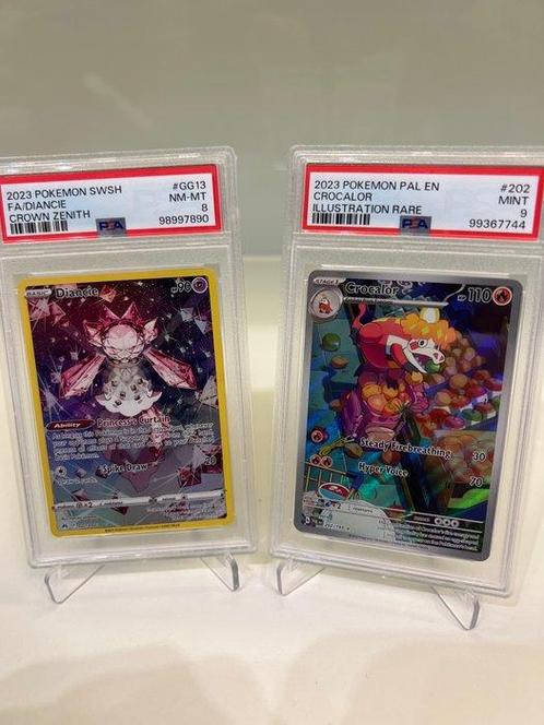 Pokémon - 2 Graded card - PSA 9, Hobby en Vrije tijd, Verzamelkaartspellen | Pokémon