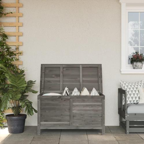 vidaXL Tuinbox 99x49,5x58,5 cm massief vurenhout, Tuin en Terras, Bergingen en Tuinkasten, Nieuw, Verzenden