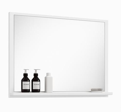 Badkamerspiegel Oliver 60 x 12 x 50 cm Wit, Huis en Inrichting, Badkamer | Badkamermeubels, Nieuw, Verzenden
