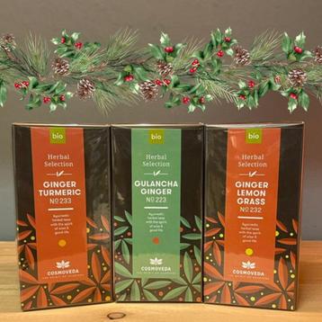 Kerstset Tea Delight Ginger, Ophalen of Verzenden