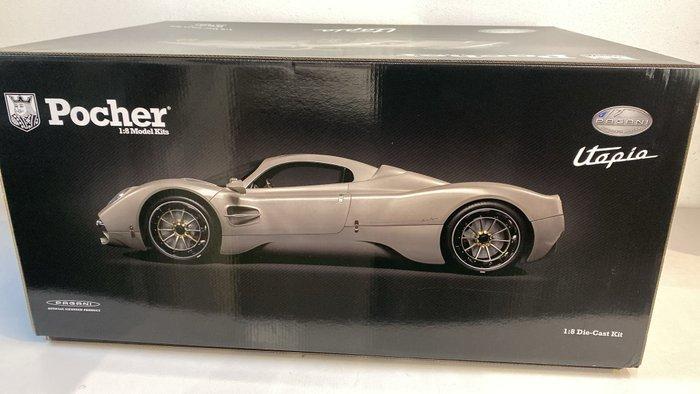 Pocher 1:8 - Modelauto - Pagani Utopia Coupe Rinascimento, Hobby en Vrije tijd, Modelauto's | 1:5 tot 1:12