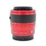 Nikon 30-110mm F3.8-5.6 VR Objectief Rood Nikon 1-Mount, Ophalen of Verzenden, Zo goed als nieuw, Telelens