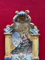 Wijwatervat - Vergine Maria e Gesù Bambino - Manifattura, Antiek en Kunst