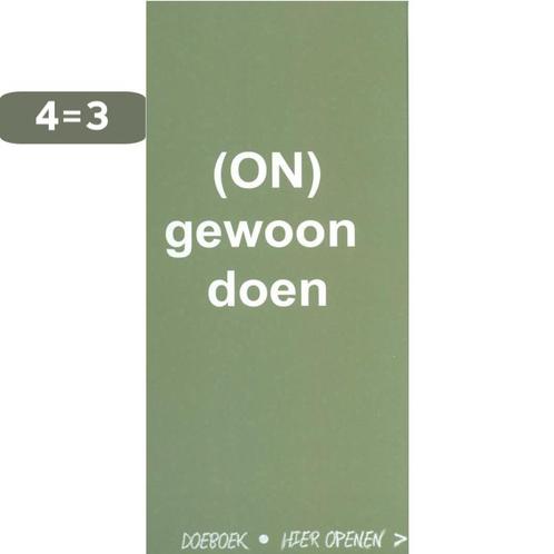 (On)gewoon doen, (on)gewoon zijn 9789038221830 Hilde Duyck, Boeken, Studieboeken en Cursussen, Gelezen, Verzenden