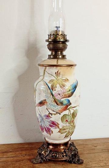 Lampe à huile - Bronze, Céramique