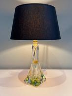 Val Saint Lambert - René Delvenne - Lampe de table - Cristal, Antiek en Kunst