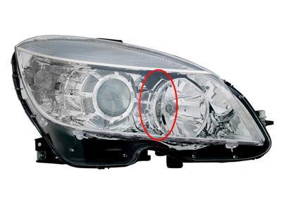 Mercedes C W204 10/2007-2010 Koplamp Rechts (Koplampen), Auto-onderdelen, Verlichting, Nieuw, Verzenden