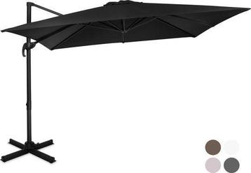 Tweedekans | VONROC Premium Zweefparasol Pisogne 300x300cm – beschikbaar voor biedingen