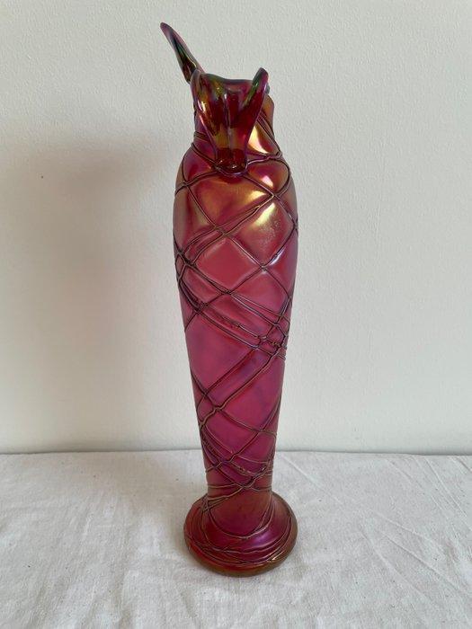 Pallme König & Habel - Pallme Konig - Vaas - Iriserend glas, Antiek en Kunst, Antiek | Glaswerk en Kristal