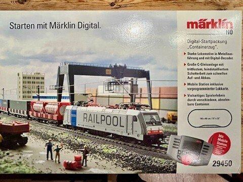 Märklin H0 - 29450 Startset Containerzug - Startset (1) -, Hobby en Vrije tijd, Modeltreinen | H0