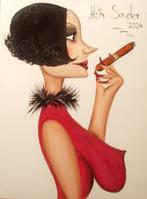 Alek Sander (XX-XXI) - Madame Cohiba als Lady in Red mit