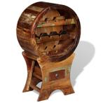 vidaXL Wijnrek voor 10 flessen massief gerecycled hout, Huis en Inrichting, Verzenden, Nieuw