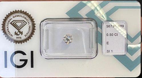 Zonder Minimumprijs - 1 pcs Diamant (Natuurlijk) - 0.50 ct -, Handtassen en Accessoires, Edelstenen