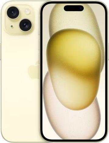 Apple iPhone 15 geel 256GB + Garantie beschikbaar voor biedingen