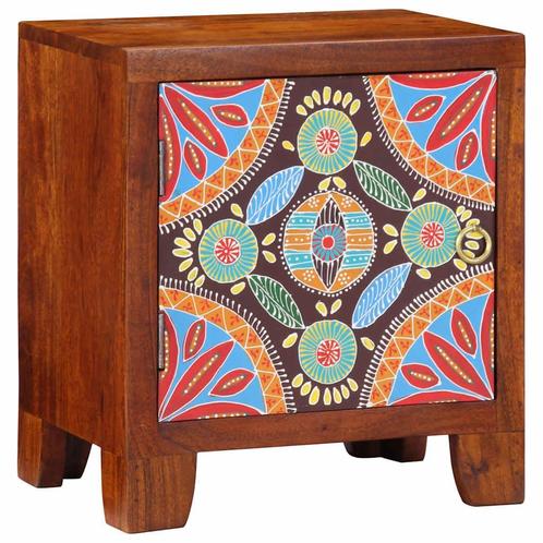 vidaXL Nachtkastje 40x30x45 cm massief acaciahout, Huis en Inrichting, Slaapkamer | Nachtkastjes, Nieuw, Verzenden