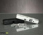 Minox LX chrome met box en FL4 flitsblokhouder - Spioncamera, Audio, Tv en Foto, Fotocamera's Analoog, Nieuw