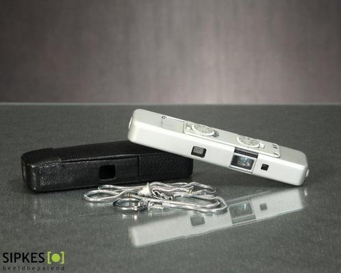 Minox LX chrome met box en FL4 flitsblokhouder - Spioncamera, Audio, Tv en Foto, Fotocamera's Analoog