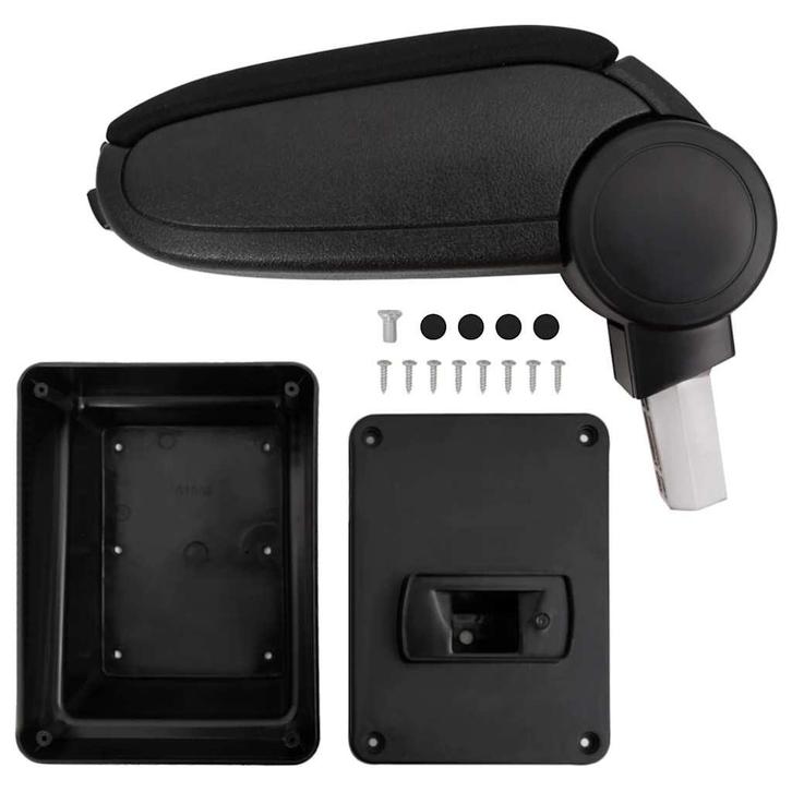 vidaXL Armsteun 17x40x(31-49) cm ABS zwart, Auto-onderdelen, Interieur en Bekleding, Nieuw, Verzenden