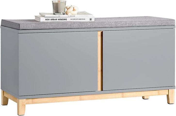 2dekans | SoBuy Schoenenkast - FSR117-HG - MDF & Bamboo -, Huis en Inrichting, Kasten | Schoenenkasten, Ophalen of Verzenden