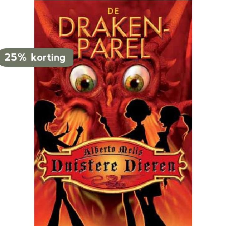 De drakenparel / Duistere dieren / 3 9789054616832, Boeken, Kinderboeken | Jeugd | onder 10 jaar, Zo goed als nieuw, Verzenden