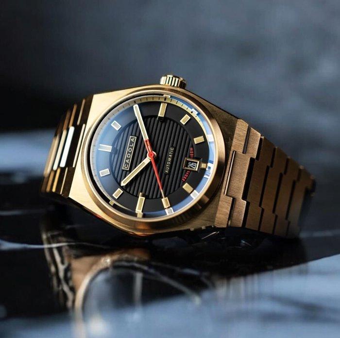 Cadola - Automatic - Gold - 24 Jewels - Seiko - Sapphire -, Handtassen en Accessoires, Horloges | Heren