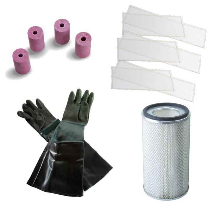 Revisie set voor straalcabine PP-T 0140 - Set straalcabine, Doe-het-zelf en Bouw, Gereedschap | Overige machines, Ophalen of Verzenden