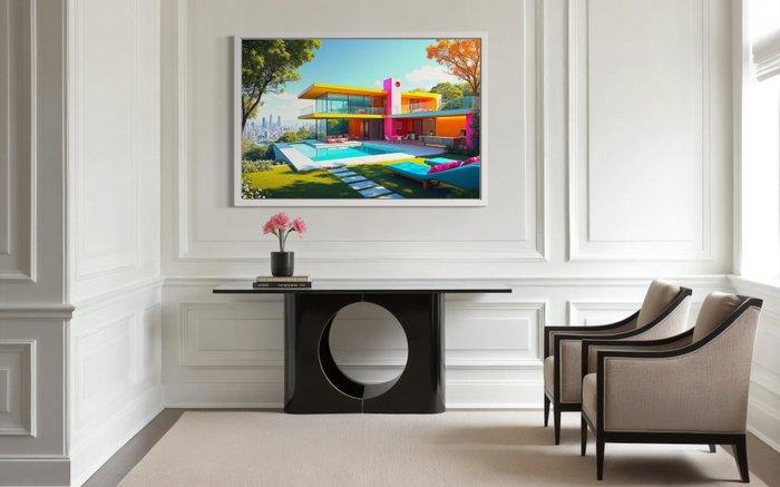 KOYA (1967) - Archi Dream in New-York 1/1 Toile XXL, Antiek en Kunst, Kunst | Schilderijen | Modern