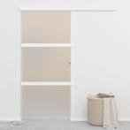 vidaXL Schuifdeur met zachte stops 90x205 cm ESG-glas en, Doe-het-zelf en Bouw, Deuren en Vliegenramen, Verzenden, Nieuw