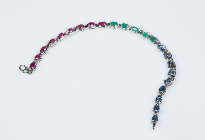 Zonder Minimumprijs - Armband - 925 zilver - 1,25 ct, Handtassen en Accessoires, Armbanden