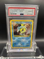 Pokémon Graded card - Gyarados holo base 2 PSA 10 LOW POP -, Hobby en Vrije tijd, Nieuw