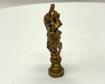 Antieke Art Nouveau bronzen lakzegel – ca. 1890–1910 –